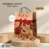 PAPER BAG MOTIF - PAPER BAG KRAFT COLOUR READY STOCK NORMAL - Colour PBC 03