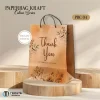 PAPER BAG MOTIF - PAPER BAG KRAFT COLOUR READY STOCK NORMAL - Colour PBC 04