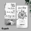 UNDANGAN PERNIKAHAN SIMPLE - UNDANGAN NIKAH ELEGAN GOPEK BW - ELEGAN INVITATION - Gopek BW 07