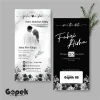 UNDANGAN PERNIKAHAN SIMPLE - UNDANGAN NIKAH ELEGAN GOPEK BW - ELEGAN INVITATION - Gopek BW 08