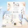 Undangan Pernikahan Murah Full Colour Borderless BC Gramatur 150 Kasih Teknos Indonesia - Kasih 05