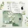 Undangan Pernikahan Murah Full Colour Borderless BC Gramatur 150 Kasih Teknos Indonesia - Kasih 06
