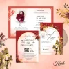 Undangan Pernikahan Murah Full Colour Borderless BC Gramatur 150 Kasih Teknos Indonesia - Kasih 07