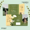 UNDANGAN PERNIKAHAN GLOSSY FULL COLOUR ELEGANT - UNDANGAN NIKAH LUXURY INVITATION - Luxury T21