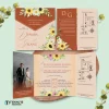 UNDANGAN PERNIKAHAN GLOSSY FULL COLOUR ELEGANT - UNDANGAN NIKAH LUXURY INVITATION - Luxury T44