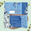 UNDANGAN PERNIKAHAN GLOSSY FULL COLOUR ELEGANT - UNDANGAN NIKAH LUXURY INVITATION - Luxury T45