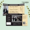 UNDANGAN PERNIKAHAN GLOSSY FULL COLOUR ELEGANT - UNDANGAN NIKAH LUXURY INVITATION - Luxury T09