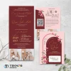 UNDANGAN NIKAH PREMIUM FOTO - UNDANGAN PERNIKAHAN FULLCOLOUR - WEDDING INVITATION GLOSSY LUXURY - GLOSSY LUXURY 30
