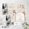 UNDANGAN NIKAH PREMIUM FOTO - UNDANGAN PERNIKAHAN FULLCOLOUR - WEDDING INVITATION GLOSSY LUXURY - GLOSSY LUXURY 37