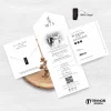 UNDANGAN AMPLOP PERNIKAHAN MATTE BW ENVELOPE - MATTE BWE A01