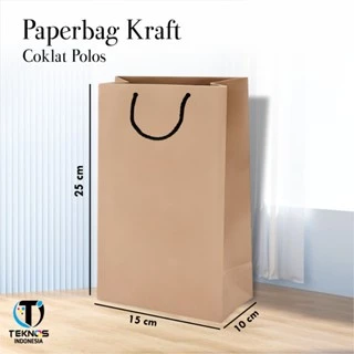 PAPER BAG POLOS READY STOCK - TAS SOUVENIR PERNIKAHAN BAHAN KRAFT - PAPERBAG HARGA ECER - Gambar 5
