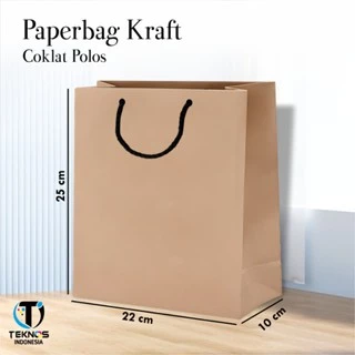 PAPER BAG POLOS READY STOCK - TAS SOUVENIR PERNIKAHAN BAHAN KRAFT - PAPERBAG HARGA ECER - Gambar 4