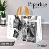 PAPER BAG WEDDING CUSTOM FOTO BW - PAPERBAG BRIDESMAID KERTAS TEBAL - PAPERBAG KUALITAS PREMIUM BAP BW - BAP BW 07