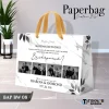 PAPER BAG WEDDING CUSTOM FOTO BW - PAPERBAG BRIDESMAID KERTAS TEBAL - PAPERBAG KUALITAS PREMIUM BAP BW - BAP BW 08