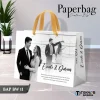 PAPER BAG WEDDING CUSTOM FOTO BW - PAPERBAG BRIDESMAID KERTAS TEBAL - PAPERBAG KUALITAS PREMIUM BAP BW - BAP BW 11