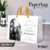 PAPER BAG WEDDING CUSTOM FOTO BW - PAPERBAG BRIDESMAID KERTAS TEBAL - PAPERBAG KUALITAS PREMIUM BAP BW - BAP BW 14