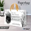PAPER BAG WEDDING CUSTOM FOTO BW - PAPERBAG BRIDESMAID KERTAS TEBAL - PAPERBAG KUALITAS PREMIUM BAP BW - BAP BW 26