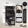 UNDANGAN PERNIKAHAN RUSTIC TALI SIMPLE MURAH - RUSTIC INVITATION - UNDANGAN AESTHETIC - RUSTIC BLACK 07