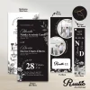 UNDANGAN PERNIKAHAN RUSTIC TALI SIMPLE MURAH - RUSTIC INVITATION - UNDANGAN AESTHETIC - RUSTIC BLACK 11