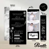 UNDANGAN PERNIKAHAN RUSTIC TALI SIMPLE MURAH - RUSTIC INVITATION - UNDANGAN AESTHETIC - RUSTIC BLACK 12
