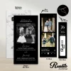 UNDANGAN PERNIKAHAN RUSTIC TALI SIMPLE MURAH - RUSTIC INVITATION - UNDANGAN AESTHETIC - RUSTIC BLACK 13