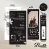 UNDANGAN PERNIKAHAN RUSTIC TALI SIMPLE MURAH - RUSTIC INVITATION - UNDANGAN AESTHETIC - RUSTIC BLACK 17