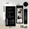 UNDANGAN PERNIKAHAN RUSTIC TALI SIMPLE MURAH - RUSTIC INVITATION - UNDANGAN AESTHETIC - RUSTIC BLACK 18