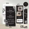 UNDANGAN PERNIKAHAN RUSTIC TALI SIMPLE MURAH - RUSTIC INVITATION - UNDANGAN AESTHETIC - RUSTIC BLACK 29