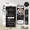 UNDANGAN PERNIKAHAN RUSTIC TALI SIMPLE MURAH - RUSTIC INVITATION - UNDANGAN AESTHETIC - RUSTIC BLACK 31