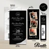 UNDANGAN PERNIKAHAN RUSTIC TALI SIMPLE MURAH - RUSTIC INVITATION - UNDANGAN AESTHETIC - RUSTIC BLACK 34