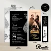UNDANGAN PERNIKAHAN RUSTIC TALI SIMPLE MURAH - RUSTIC INVITATION - UNDANGAN AESTHETIC - RUSTIC BLACK 38