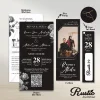 UNDANGAN PERNIKAHAN RUSTIC TALI SIMPLE MURAH - RUSTIC INVITATION - UNDANGAN AESTHETIC - RUSTIC BLACK 39