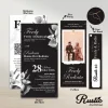UNDANGAN PERNIKAHAN RUSTIC TALI SIMPLE MURAH - RUSTIC INVITATION - UNDANGAN AESTHETIC - RUSTIC BLACK 40