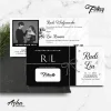 SIMPLE AND  ELEGANT  WEDDING INVITATION - FOLKSY BW INVITATIONS - FOLSKY 22
