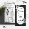 SIMPLE AND  ELEGANT  WEDDING INVITATION - FOLKSY BW INVITATIONS - FOLSKY 12