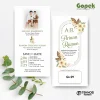 UNDANGAN PERNIKAHAN AESTHETIC GOPEK LITE COLOUR - GOPEK LITE 09
