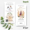 UNDANGAN PERNIKAHAN AESTHETIC GOPEK LITE COLOUR - GOPEK LITE 13