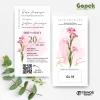 UNDANGAN PERNIKAHAN AESTHETIC GOPEK LITE COLOUR - GOPEK LITE 18