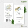 UNDANGAN PERNIKAHAN AESTHETIC GOPEK LITE COLOUR - GOPEK LITE 21