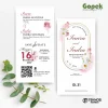 UNDANGAN PERNIKAHAN AESTHETIC GOPEK LITE COLOUR - GOPEK LITE 31