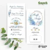 UNDANGAN PERNIKAHAN AESTHETIC GOPEK LITE COLOUR - GOPEK LITE 32