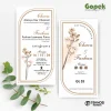 UNDANGAN PERNIKAHAN AESTHETIC GOPEK LITE COLOUR - GOPEK LITE 33