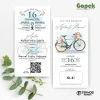 UNDANGAN PERNIKAHAN AESTHETIC GOPEK LITE COLOUR - GOPEK LITE 41