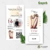 UNDANGAN PERNIKAHAN AESTHETIC GOPEK LITE COLOUR - GOPEK LITE 44