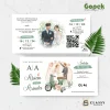 UNDANGAN PERNIKAHAN AESTHETIC GOPEK LITE COLOUR - GOPEK LITE 46
