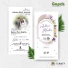 UNDANGAN PERNIKAHAN AESTHETIC GOPEK LITE COLOUR - GOPEK LITE 47