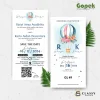 UNDANGAN PERNIKAHAN AESTHETIC GOPEK LITE COLOUR - GOPEK LITE 48
