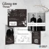 UNDANGAN NIKAH MENGKILAP MURAH ELEGAN - UNDANGAN PERNIKAHAN GLOSSY BW THREE - GLOSSY BW THREE 05