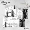 UNDANGAN NIKAH MENGKILAP MURAH ELEGAN - UNDANGAN PERNIKAHAN GLOSSY BW THREE - GLOSSY BW THREE 36