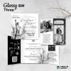 UNDANGAN NIKAH MENGKILAP MURAH ELEGAN - UNDANGAN PERNIKAHAN GLOSSY BW THREE - GLOSSY BW THREE 38